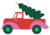 holiday truck icon